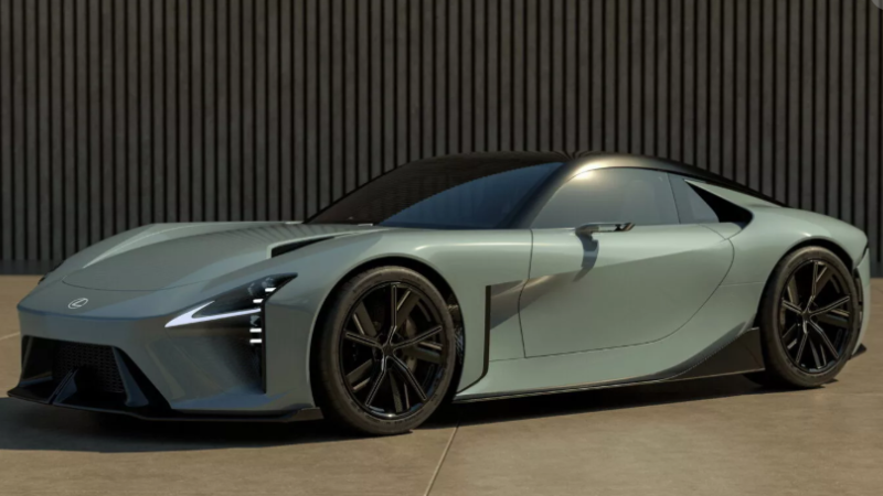 Kendaraan Mewah Yang Tertuju Pada Sebuah Mobil Sport