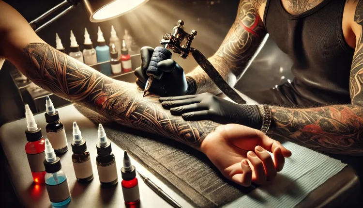 Menghiasi Kulit Dengan Tatto Dan Juga Jarum Tintanya