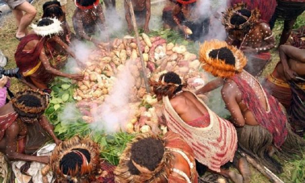 Budaya Papua Dalam Melakukan Tradisi Bakar Batu