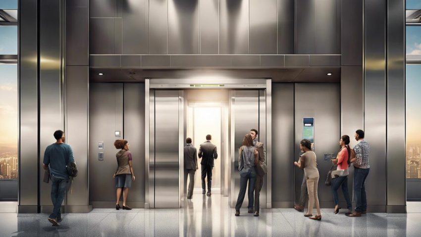 Tranportasi Pengganti Tangga Yang Gerakannya Vertikal