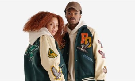 Tampilan Luar Jaket Varsity Di Kalangan Universitas