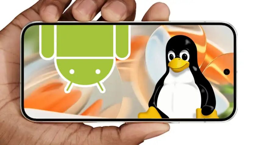 Perangkat Seluler Android Dengan Sistem Operasi Linux