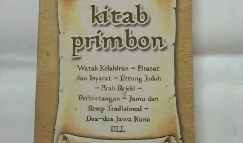 Pedoman Suku Jawa Sebuah Bacaan Atau Kitab
