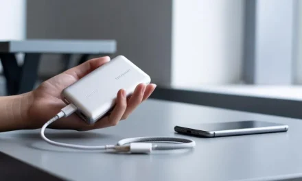 Perangkat Pengisian Daya Sebuah Powerbank