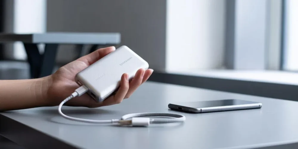Perangkat Pengisian Daya Sebuah Powerbank