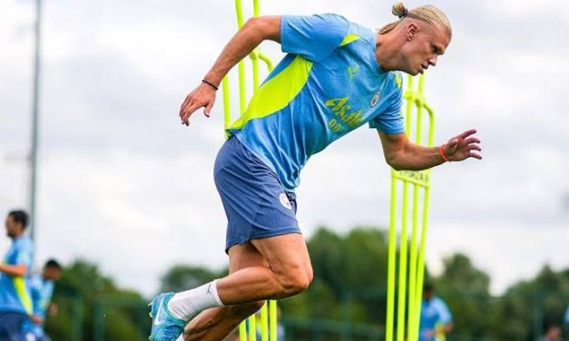 Pesepakbola Norwegia Haaland Memberika Permainan Hebat