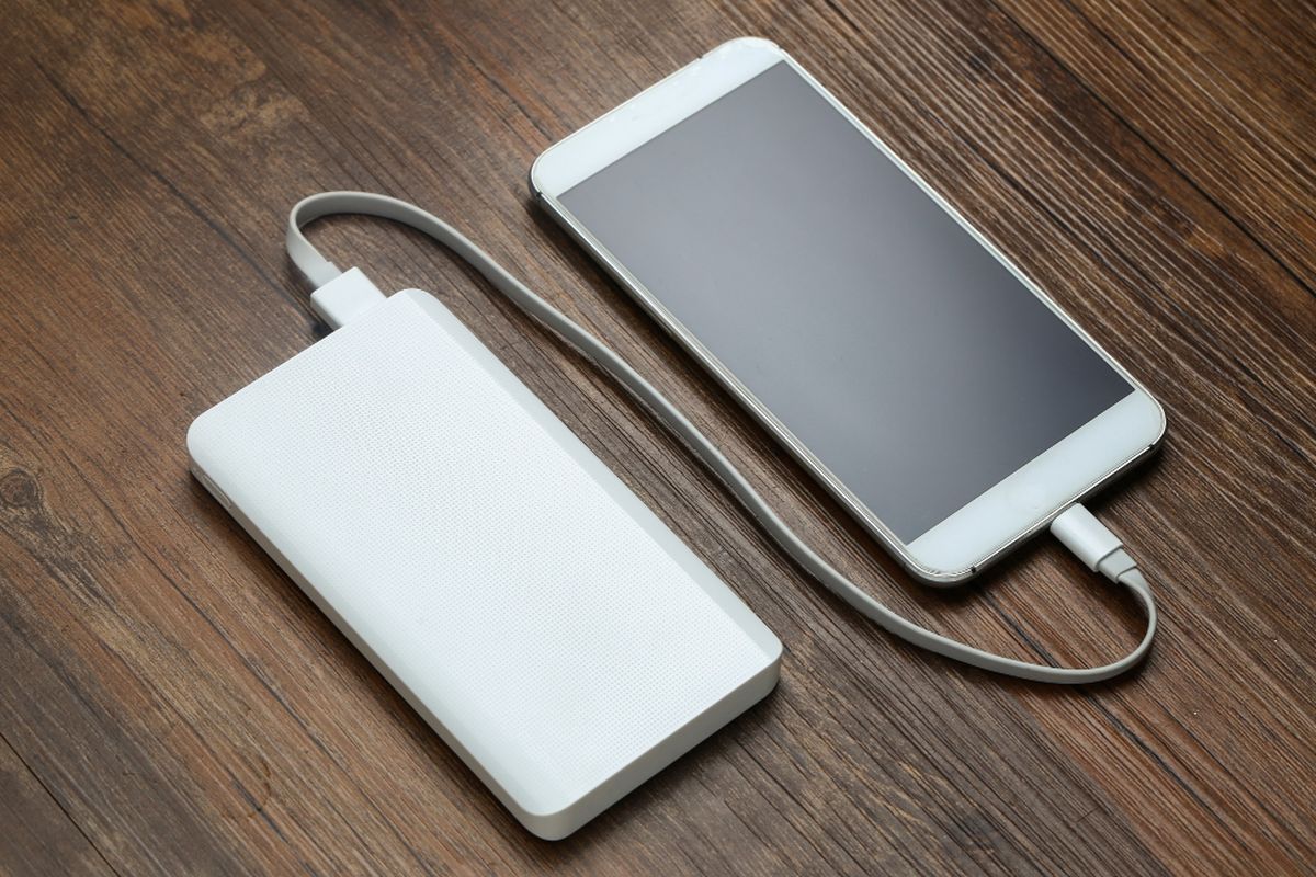 Pemakaian Perangkat Elektronik Pengisi Powerbank